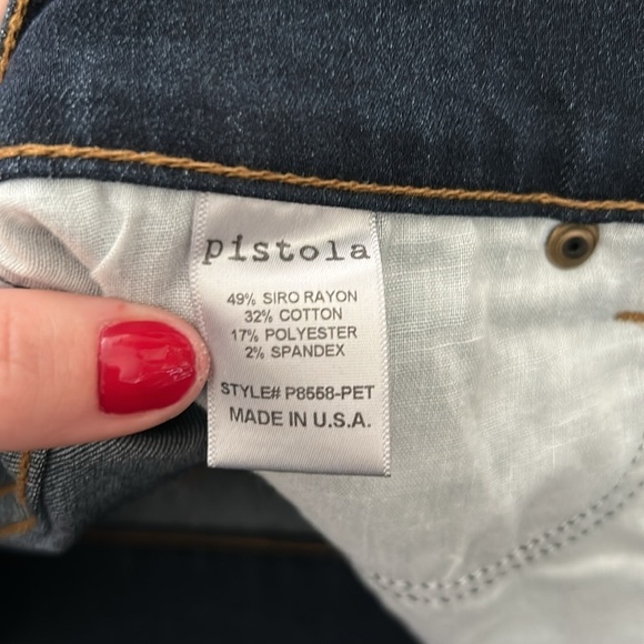 Pistola Dark Wash Bootcut Jeans - Picture 3 of 5